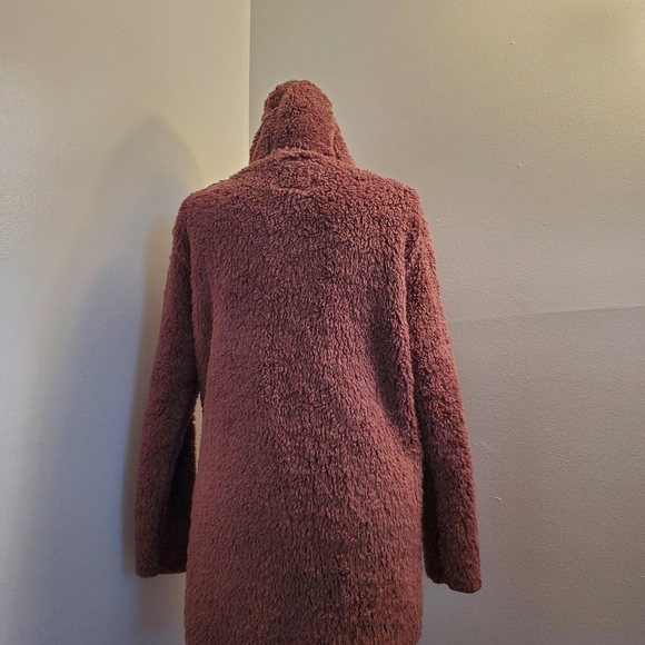 VS SHERPA CARDIGAN IN COCOA POWDER(XS/S) (M/L) - Picture 4 of 8